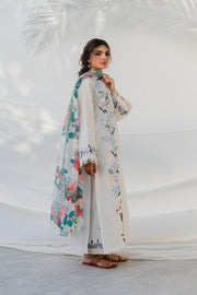 3 Piece - Embroidered Lawn Suit - MKV2-6